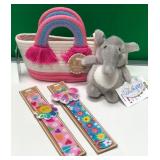 43 - NEW WMC BASKET, WISHPET, SLAP BRACELETS (A233