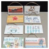 43 - NEW WMC 8 PIECES WALL DECOR (G55)