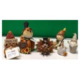 43 - NEW WMC LOT OF FALL FIGURINES (A201)