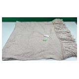 43 - NEW WMC GLIMMER THROW (D136)