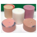 43 - NEW WMC LOT OF 5 CANDLES (D71)