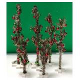 43 - NEW WMC 6 DECORATIVE CHRISTMAS TREES (L94)