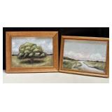 43 - NEW WMC 2 PIECES FRAMED ART (G79)