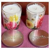 43 - NEW WMC LOT OF 2 CANDLES (F18)