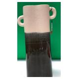 43 - NEW WMC TWO-TONE CERAMIC VASE 14"T