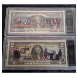 316 - TRUMP COMMEMORATIVE $2 BILLS (A1)