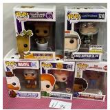 316 - POP FUNKO MOVIES & MARVEL SET (N96)