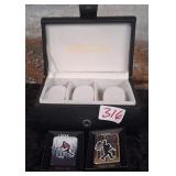 316 - INVICTA WATCH BOX WITH LIGHTERS (H3)