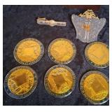 316 - BUREAU OF RECLAMATION COINS SET