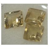 4.04CT CITRINE GEMSTONES