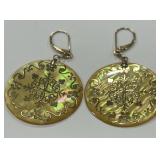 14KT YELLOW GOLD EARRINGS