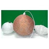 43 - NEW WMC PENDANT LAMP & SOLAR LANTERNS (G137)