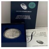 U - 2015 SILVER EAGLE UNC