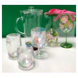 43 - NEW WMC PITCHER & MIXED GLASSWARE (L243)
