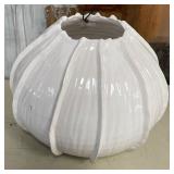43 - NEW WMC 11"T WHITE DECOR VASE (F61)