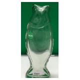 43 - NEW WMC GLASS FISH VASE (A59)