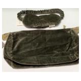 43 - NEW WMC VELVET POUCH & EYE MASK (A56)