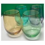 43 - NEW WMC SET OF 4 STEMLESS WINE GLASSES (G93)