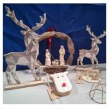 43 - NEW WMC REINDEER, HOLY FAMILY DECOR (V6)