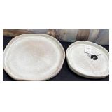 43 - NEW WMC SET OF 2 CERAMIC PLATES (100B)