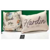 43 - NEW WMC 2 ACCENT PILLOWS (L274)