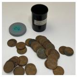 U - (35) WHEAT PENNIES