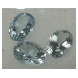 2.08CT AQUAMARINE GEMSTONES