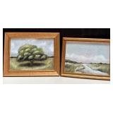 43 - NEW WMC 2 PIECES FRAMED ART (G69)