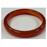 SMALL NATURAL ORANGE RED AGATE BRACELET (12)