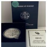 U - 2012 SILVER EAGLE UNC