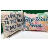 43 - NEW WMC 2 ACCENT PILLOWS (L267)