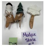 43 - NEW WMC MUD PIE MARBLE SPREADERS (D125)
