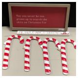 43 - NEW WMC 6 PIECES CHRISTMAS WALL DECOR (G161)