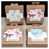 43 - NEW WMC 4 COASTER SETS (G54)