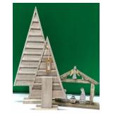 43 - NEW WMC NATIVITY & DECOR TREES (L76)