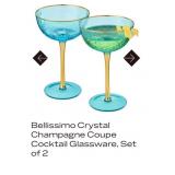 43 - NEW WMC BELLISSIMO CRYSTAL STEMWARE (G111)