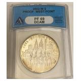 U - 2002-W SILVER EAGLE MS-69
