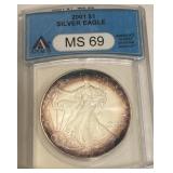 U - 2001 SILVER EAGLE MS-69