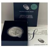 U - 2018 SILVER EAGLE UNC