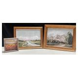 43 - NEW WMC 3 PIECES FRAMED WALL ART / DECOR (G50