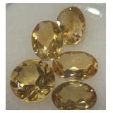 4.37CT CITRINE GEMSTONES