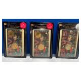 3 LIBERTY MINT 24K GOLD PLATED ELVIS COLLECTIBLES