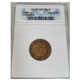 U - 1906 AU 55 ONE CENT CLEANED