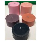 43 - NEW WMC LOT OF 5 CANDLES (D63)