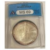 U - 1995 SILVER EAGLE MS-69