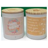 43 - NEW WMC LOT OF 2 CANDLES (D62)