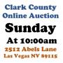 Sun.@10am - Clark County Online Public Auction 11/16