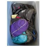 W - BIN OF BAGS, TOTES, PURSES (G96)