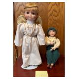 W - RELUCTANT ANGEL & LITTLE JACK HORNER DOLLS