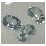 2.06CT AQUAMARINE GEMSTONES
